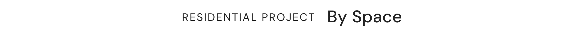 Residential Project Page by Honpo